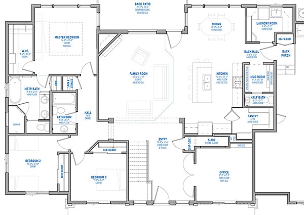 construction floor plan