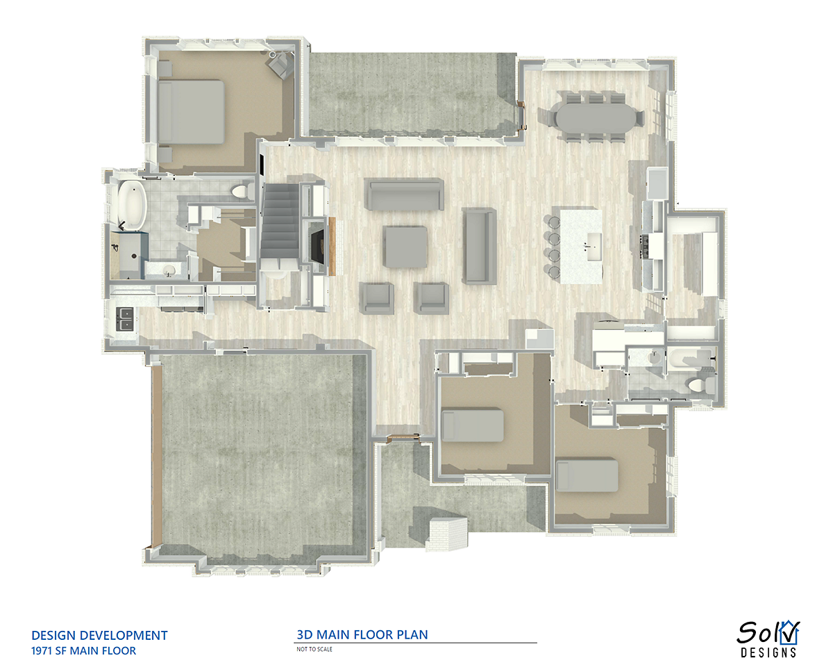 3D Floor Plan Color thumbnail