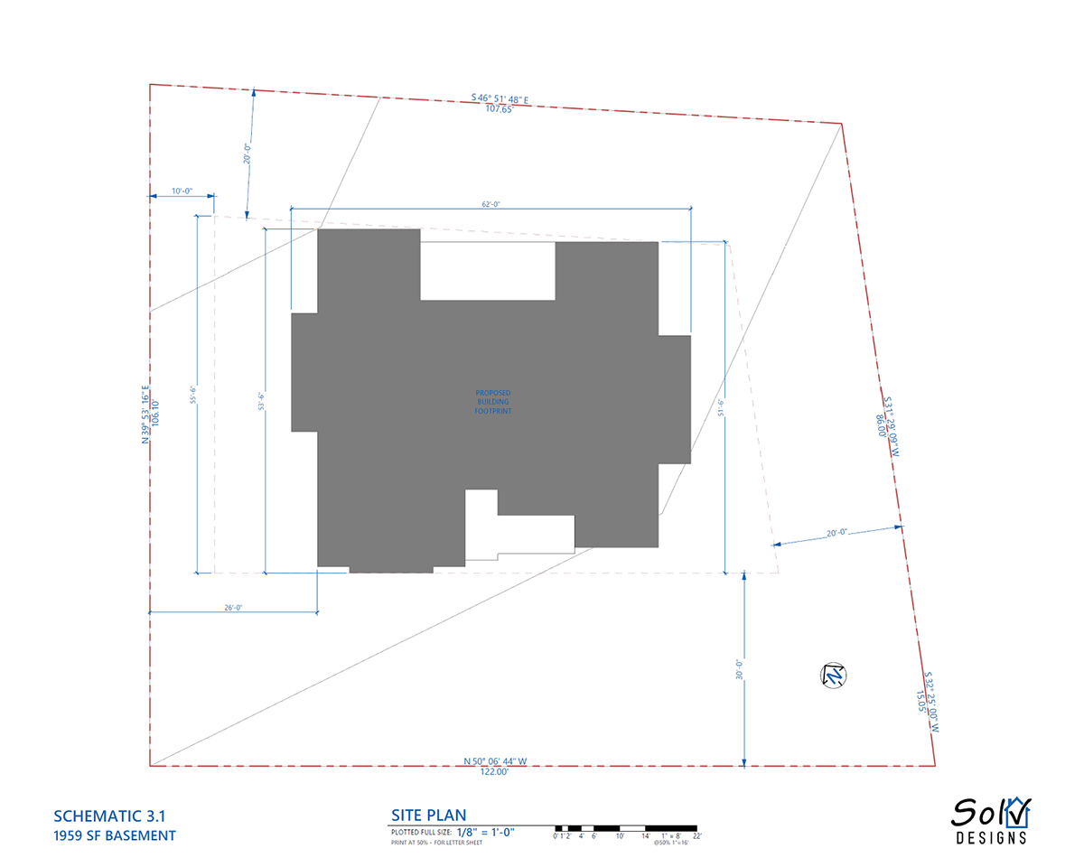 Initial Site Plan